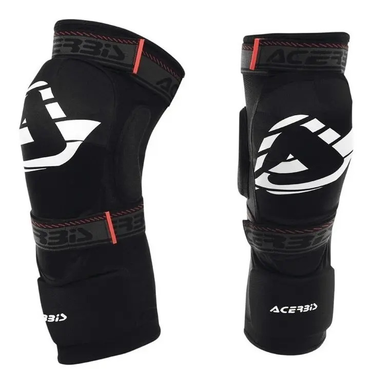 [0023454.323] Rodilleras Acerbis Soft 2.0 Negro Talle Unico Rpm 764  Único