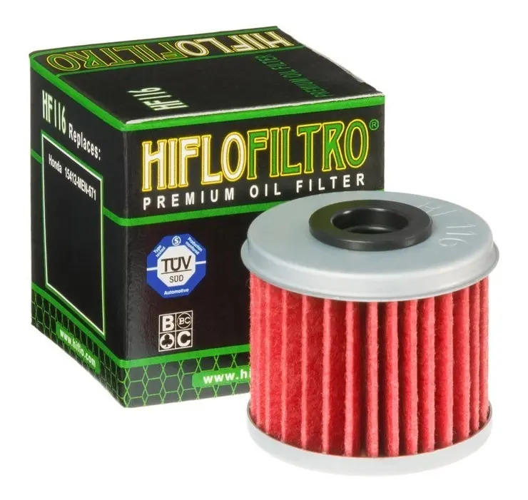 [60161] Filtro de Aceite Hiflo HF116 Honda CRF 150 250 450 TRX