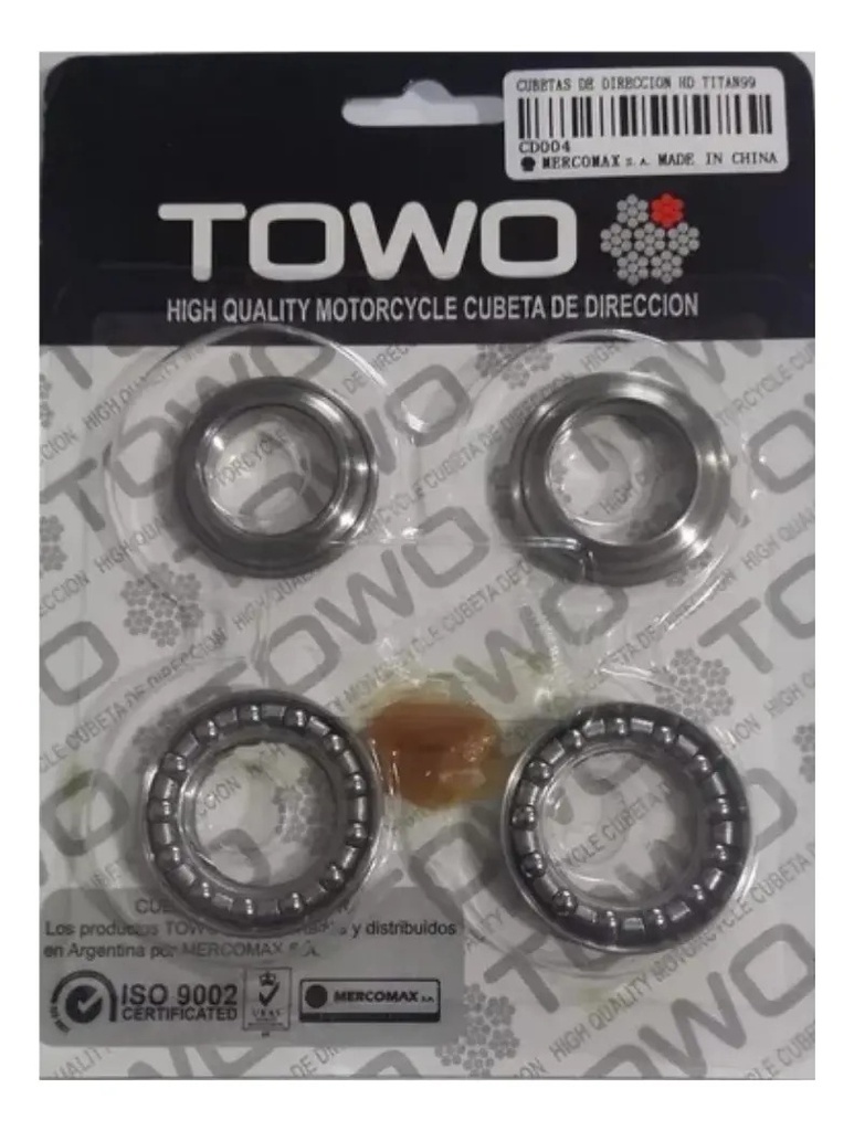 [CD012] Cubetas de Direccion Honda Titan 125 150