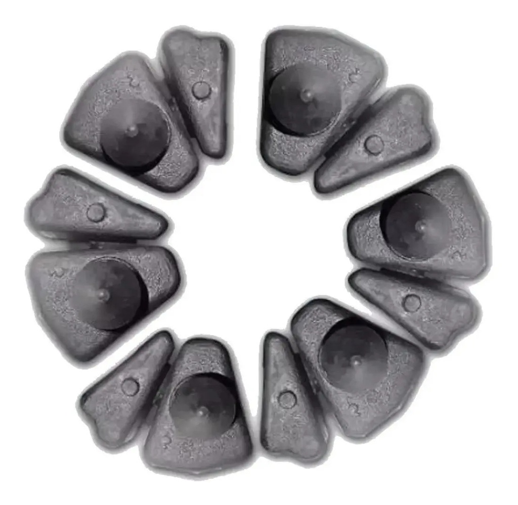 [1727/00065-022] Juego de Manchones de Maza Trasera NSU Yamaha YBR 250 Fazer 250 (x6)