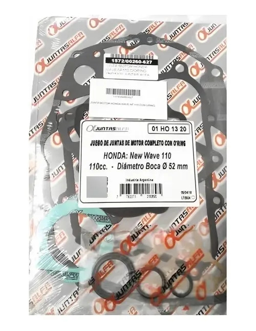 [1572/00260-627] Juego de Juntas de Motor Alfa con O-ring Honda Wave 110