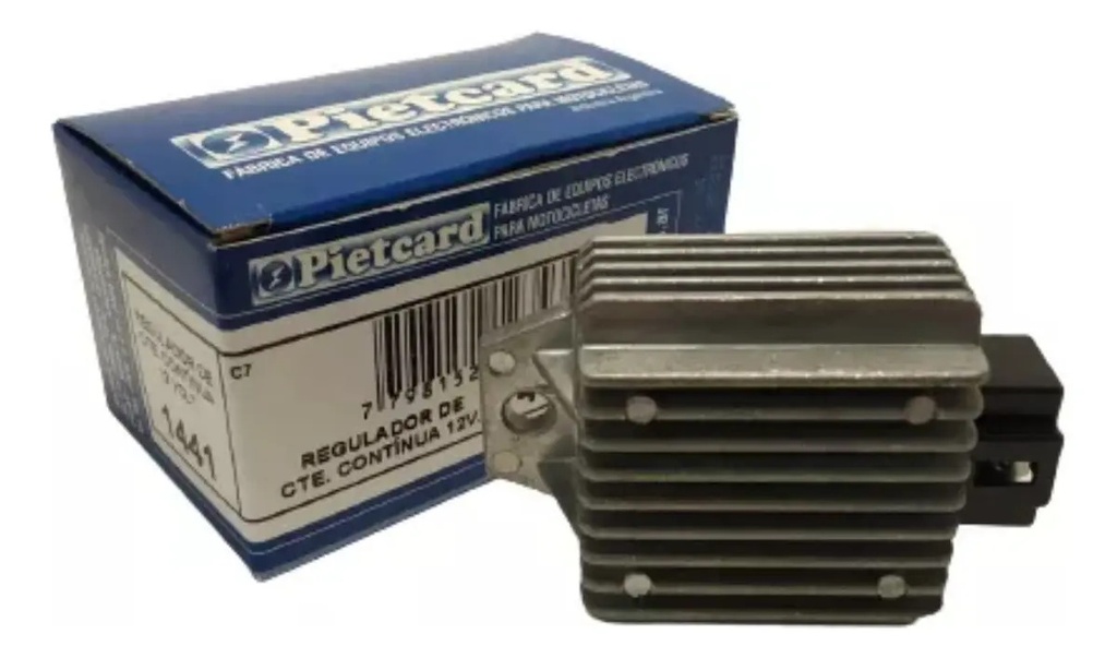[020003010369] Pietcard 1441 Regulador De Voltaje Max 70 Zanella 110 Due 