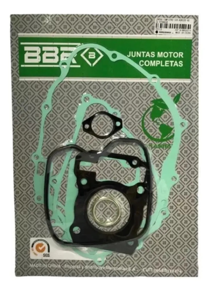 [ZJ113] Juego Juntas Motor Bbr Honda Titan Cg 150 Tec Brasil