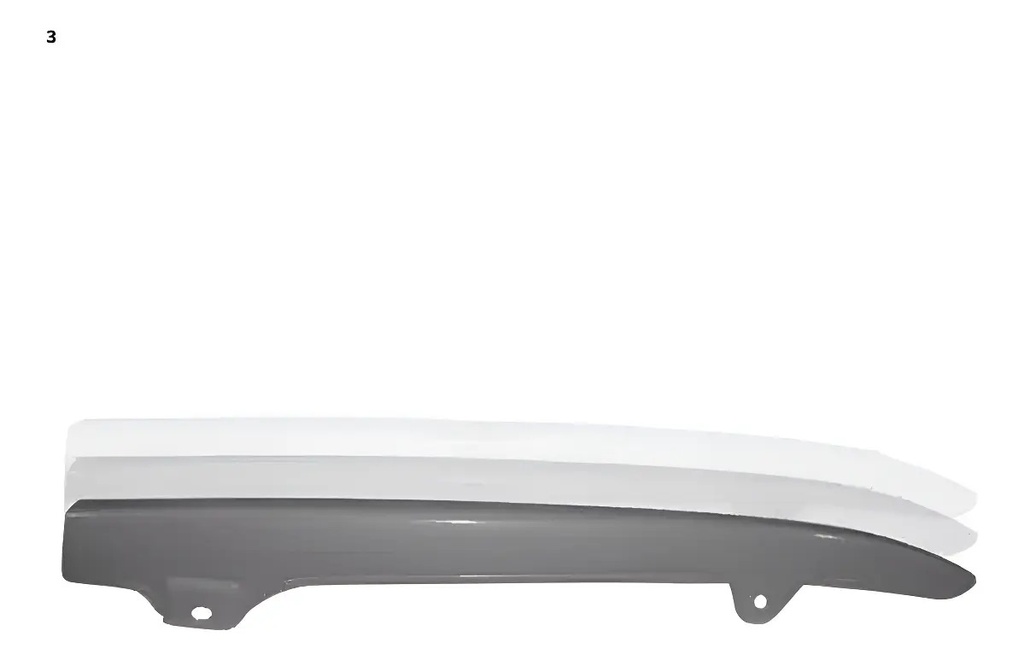 [1281/00030-022] Cubre Cadena De Transmision Suzuki Ax 100 Gris