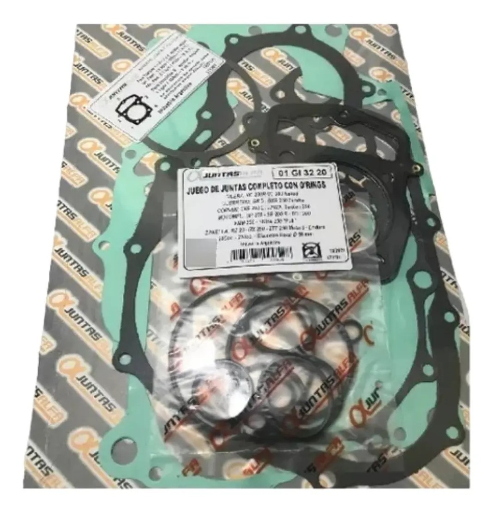 [1572/00034-627]  Juego Junta C/valanciador Cadena Vc 200 Xmm Skua 250 Alfa