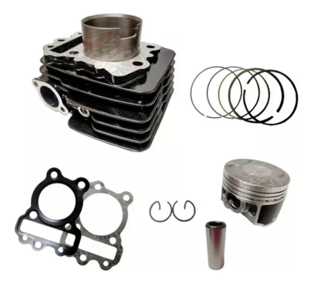 [HF-KCL121] Kit Cilindro Completo  Bajaj Rouser 135 Calidad Original Rpm