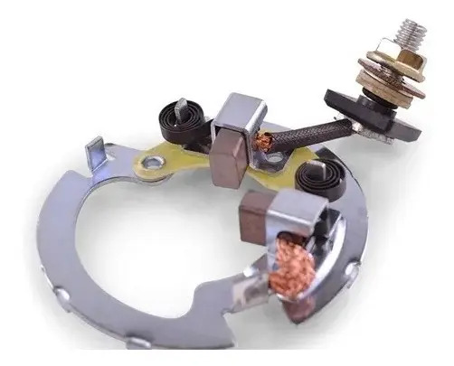 [CKM0353] Plaqueta Porta Carbones Burro Arranque Yamaha Ybr 250 Fazer 
