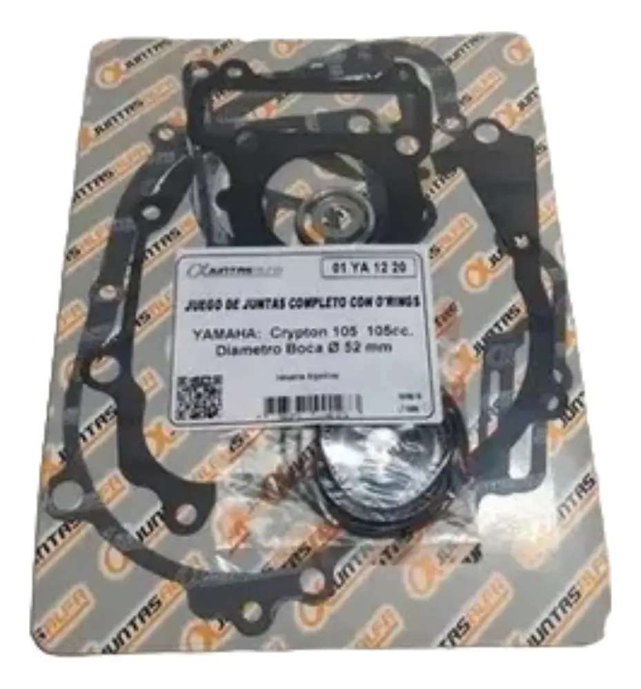 [1572/00180-627] Juntas Alfa Yamaha Crypton 105 Ø Diametro Boca 52 Mm
