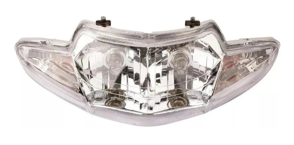 [MOT-HLGUE] Optica Delantera Guerrero G 70 G 90 Doble Halogena