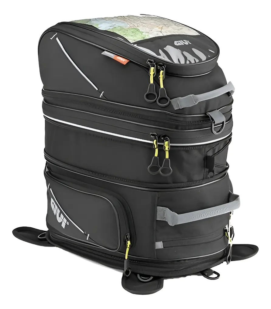 [EA103B] Bolso Tanque Moto Univesal Givi Ea103b 25 + 15 Lts Rpm Negro