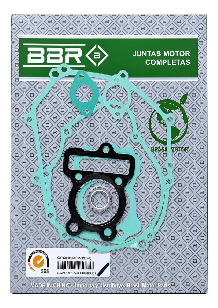 [BJR003] Juego Juntas Completo  Bbr Bajaj Rouser 135 Tec Brasil
