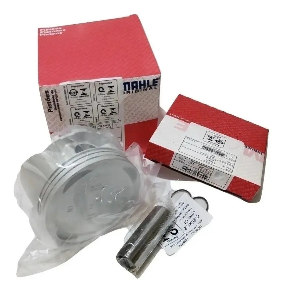 [MOT-2218] Kit Piston Honda Biz 125 Mahle Brasil Std A 1mm