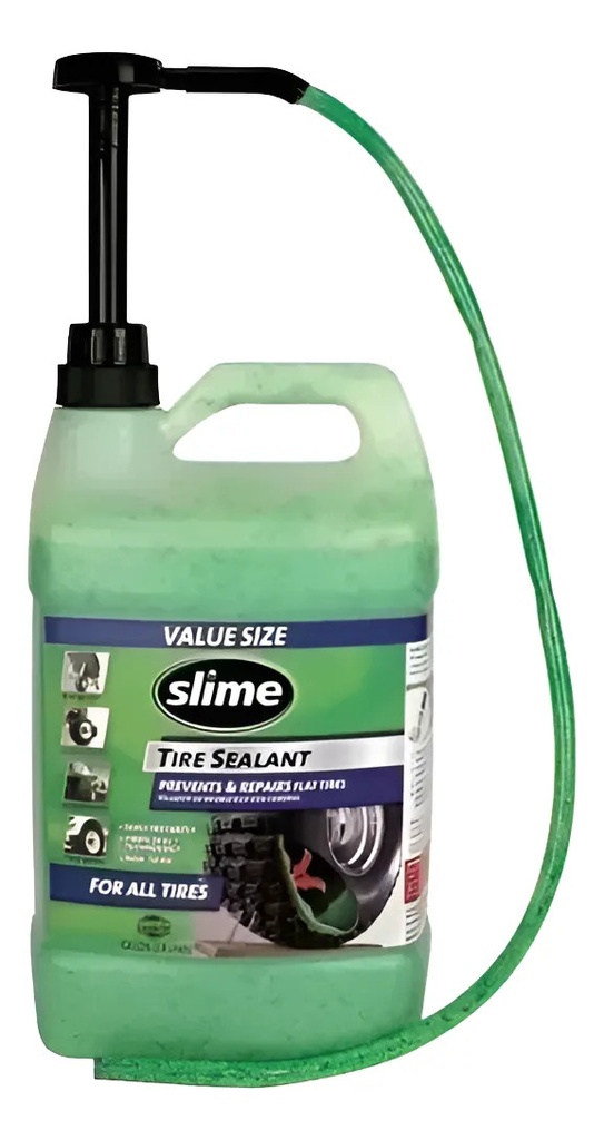 [10163] Slime Sellante Cubiertas Sin Cámara 1 Galón Con Bomba Rpm