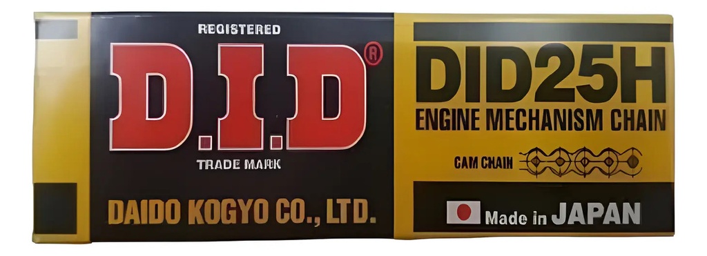 [2322] Cadena Distribucion Did Japon 25h X 84l Honda Wave Biz 105  Negro