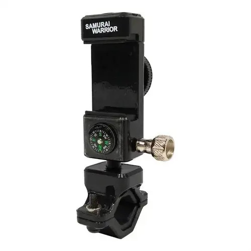 [SW-YF5] Soporte Celular Gps Moto Bici Samurai Yf5 Luz Led Brujula