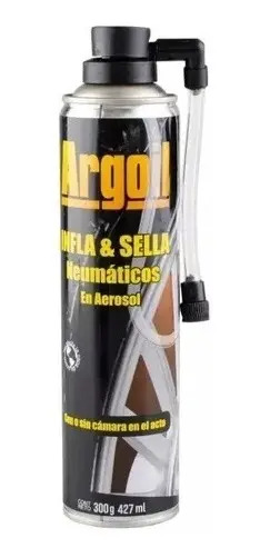 [1001/00157-128] Infla Y Sella Neumáticos Motos Argoil 300 Grs 427ml 