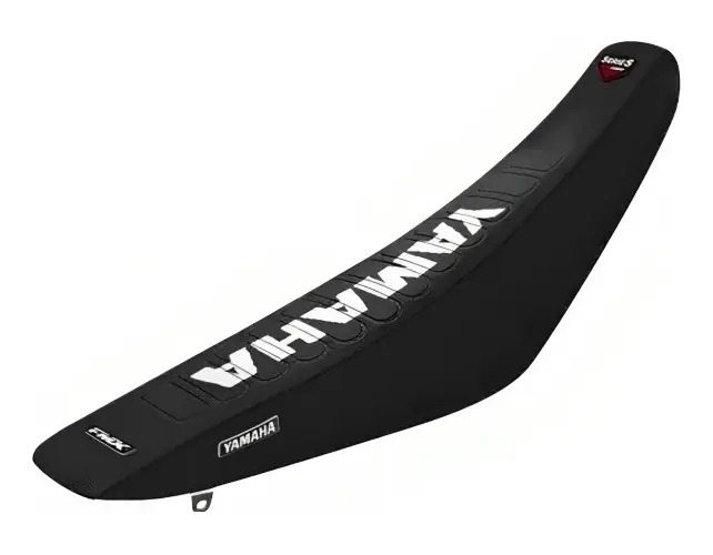 [MXYHFS54NNB] Funda De Asiento Antideslizante  Fmx Yamaha Ybr 125  Negro Estampado