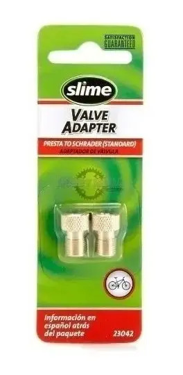 [23042] Adaptador de Válvula Presta a Schrader (x2)