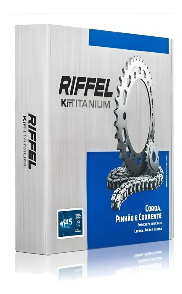 [70964] Kit De Transmisión Honda Tornado 250  48/12 Riffel Rpm Motos Gris