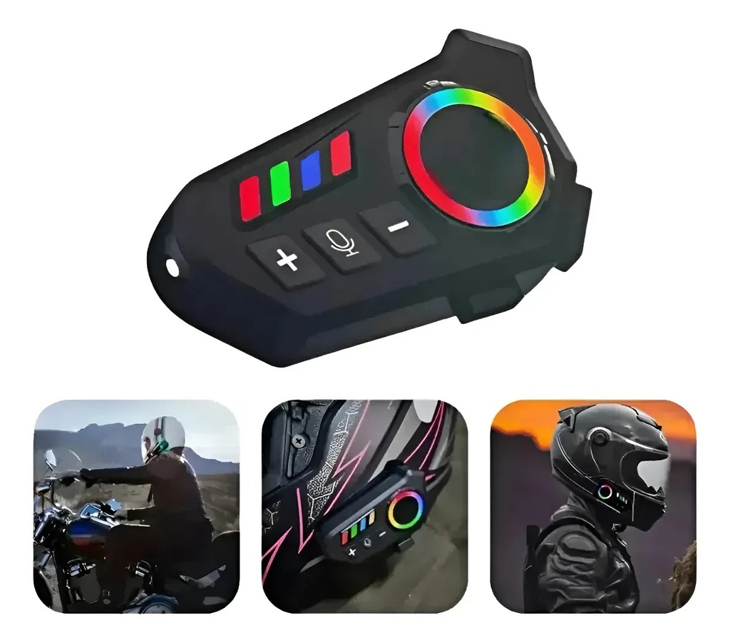 [K06] Auricular Casco Moto Manos Libres  Bluetooth Rpm