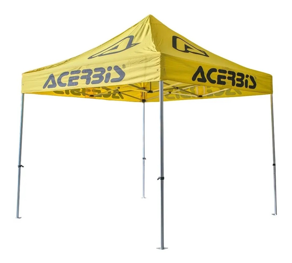 [0024886.060] Carpa Autoarmable Acerbis 3x3 Estructura Aluminio +techo Rpm Amarillo