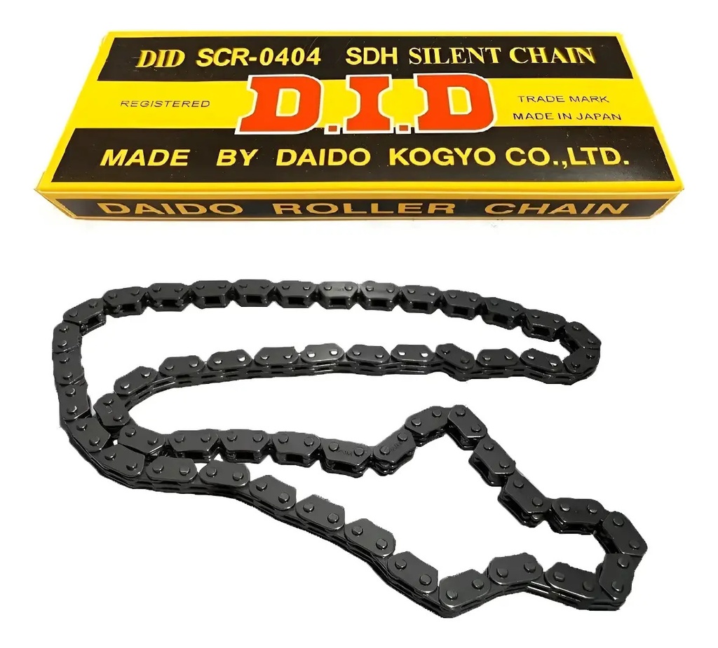 [2383] Cadena Distribucion Did Japon 404 X 100 En 125 Gixxer Rpm Plateado