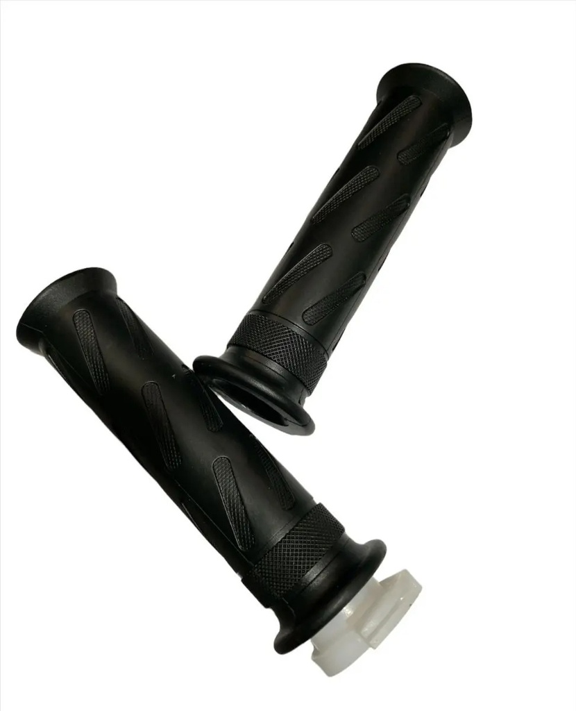 [J034] Puño Tipo Biz Biz 125 Wave  Largo 125mm Punta Abierta Negro