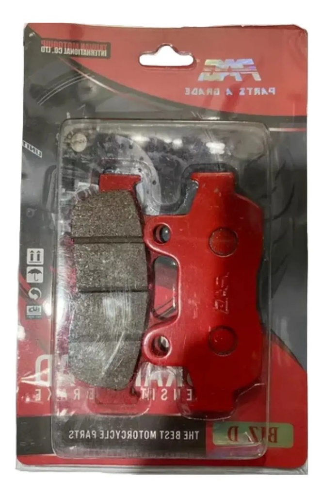 Pastillas De Freno Honda Elite V Men Biz 125 Hd 150 
