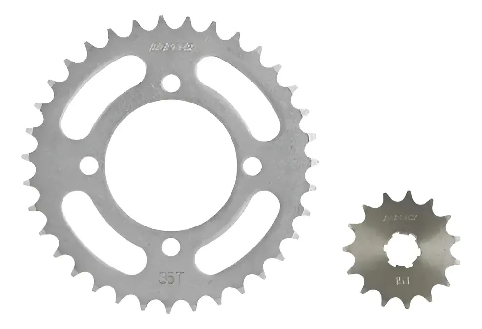 [KT549E] Kit de Pinon y Corona Nitro Eco 37/15 Yamaha New Crypton 110