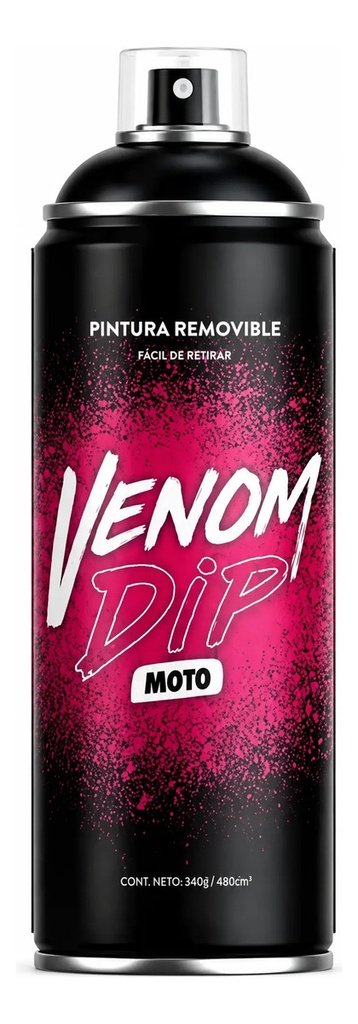 [FUCSIA.SATINADO] Pintura Removible Moto En Aerosol Venom Fucsia Satinado Rpm Fucsia.satinado