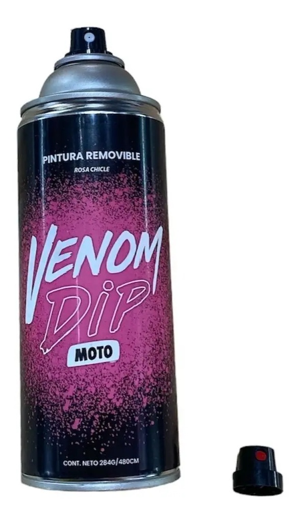 [ROSA.CHICLE] Pintura Removible Moto En Aerosol Venom Rosa.chicle Rpm Rosa.chicle