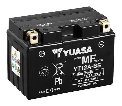 [7067] Batería Moto Yuasa Yt12a-bs Suzuki - Kawasaki - Rpm