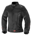 Campera Moto Mujer Seventy Sd-jt36 Cordura Negro Gris Rpm Negro/gris M