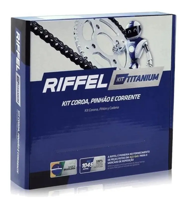 [70922] Kit De Transmision Riffel Storm 125 (15-38) Rpm