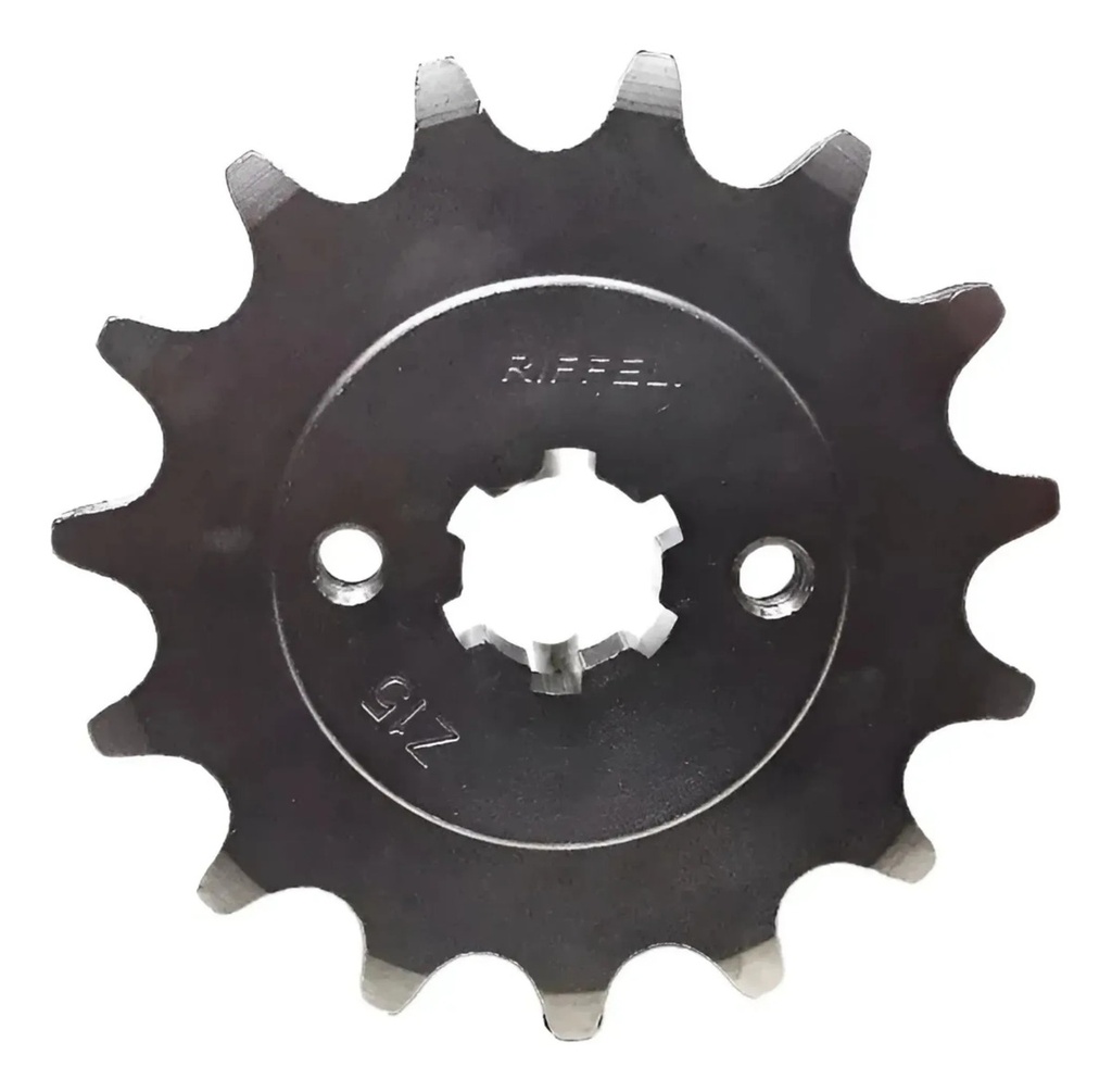 [25001] Piñon de Transmision Riffel Z15 Bajaj Rouser 200 NS