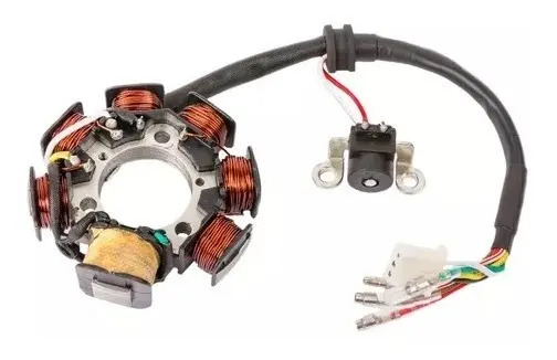 [EST102] Estator Completo P/ Yamaha T105 Crypton Rpm