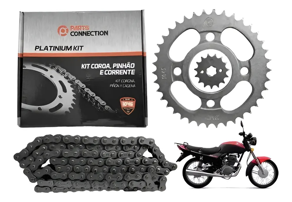 [PC-ZAN-RX150] Kit Transmision Zanella Rx 150 Parts Connection   Gris