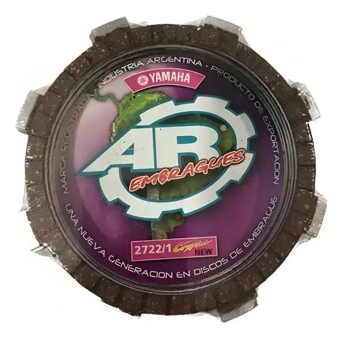 Juego de Discos de Embrague AR Yamaha Crypton 105 New Crypton 110