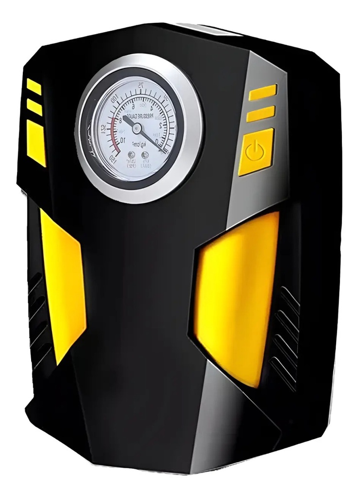 [1001/00194-038] Minicompresor Analogico 12v 150psi Negro Monofásica
