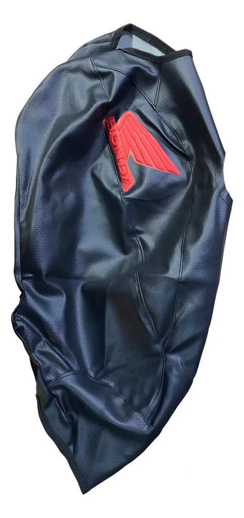 [TANQUECGFR] Funda De Tanque Honda Cg Titan 150 Frecuencia Gama Rojo Tc4 Negro