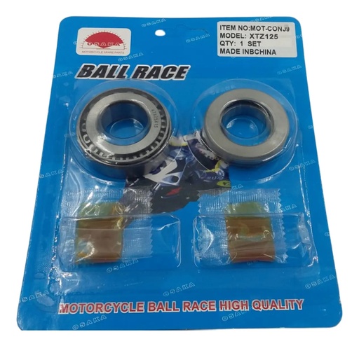 [MOT-CONJ9] Kit Cubetas De Direccion Yamaha Xtz 125 Calidad Original Rpm
