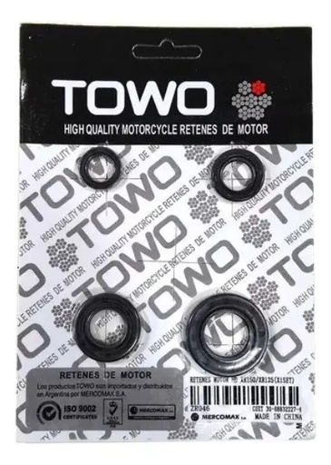 [ZR046] Juego Retenes Motor  Moto  Honda Xr 125 150 Rpm