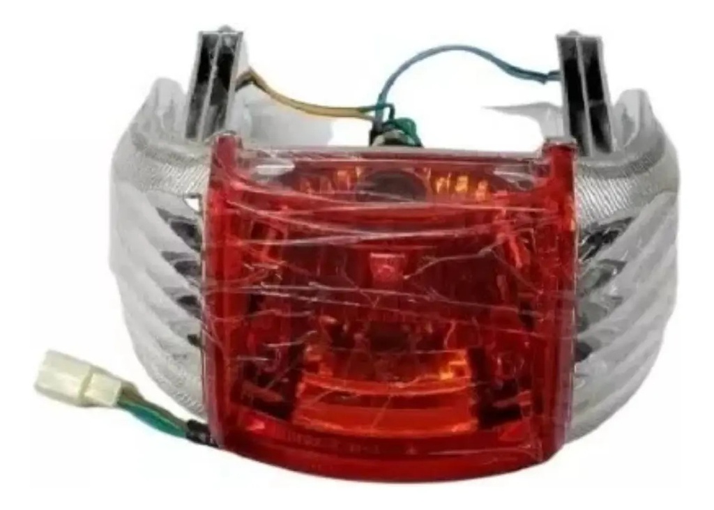 [FAT004] Farol Trasero Honda Wave Modelo Viejo Rpm Rojo