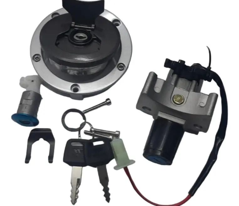 [43579] Kit  Llave   Contacto Tapa Tanque  Honda Cb 250 New Twister 