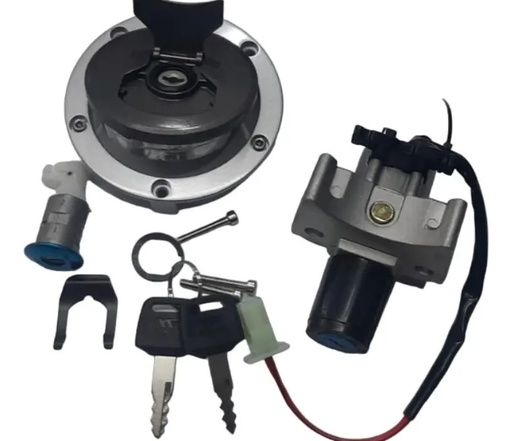[43579] Kit  Llave   Contacto Tapa Tanque  Honda Cb 250 New Twister 