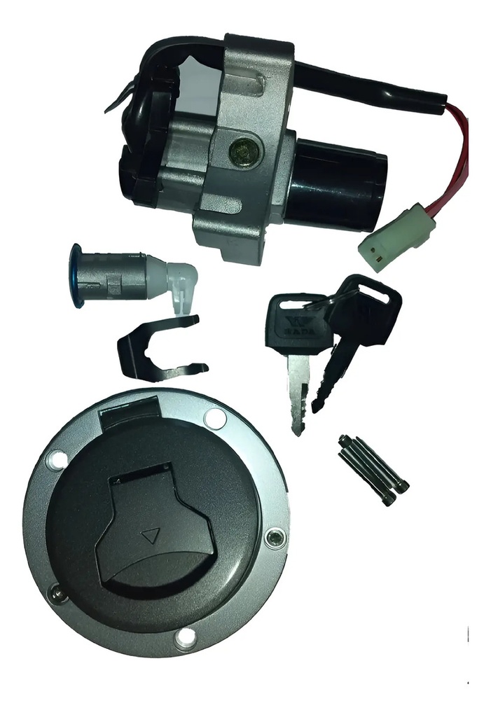 [43578] Kit  Llave   Contacto Tapa Tanque  Honda Cb 250 Twister Rpm