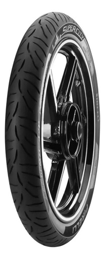 [50094] Cubierta Delantera Para Moto Pirelli Super City Para Uso Con Cámara De 2.75-18 P 42 X 1 Unidad