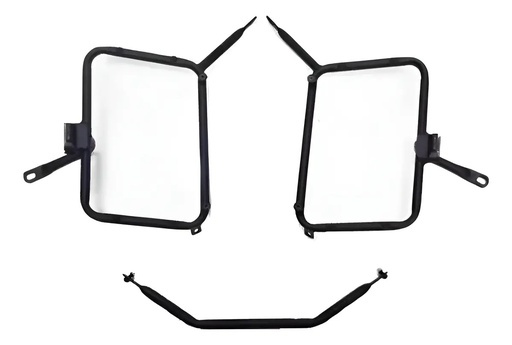 [001/391] Porta Equipaje Soporte Baul Laterales Susuki Gixxer 150 Ira Negro