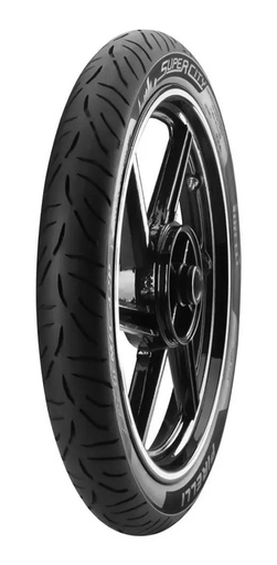 [50098] Cubierta Trasera Para Moto Pirelli Street Super City Para Uso Sin Cámara De 100/80-18 P 53 X 1 Unidad