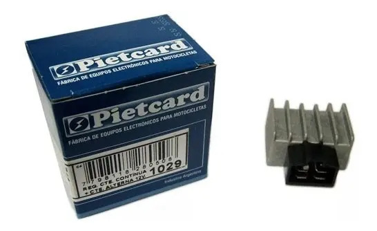 [020.003.01.0226] Pietcard 1029 Regulador Voltaje Honda Wave  Pop Biz 105   *